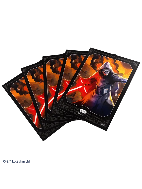 Compra Star Wars Unlimited Art Sleeves Kylo Ren de Gamegenic al mejor 