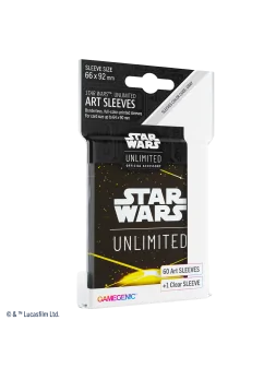 Compra Star Wars Unlimited Art Sleeves Card Back Yellow de Gamegenic a