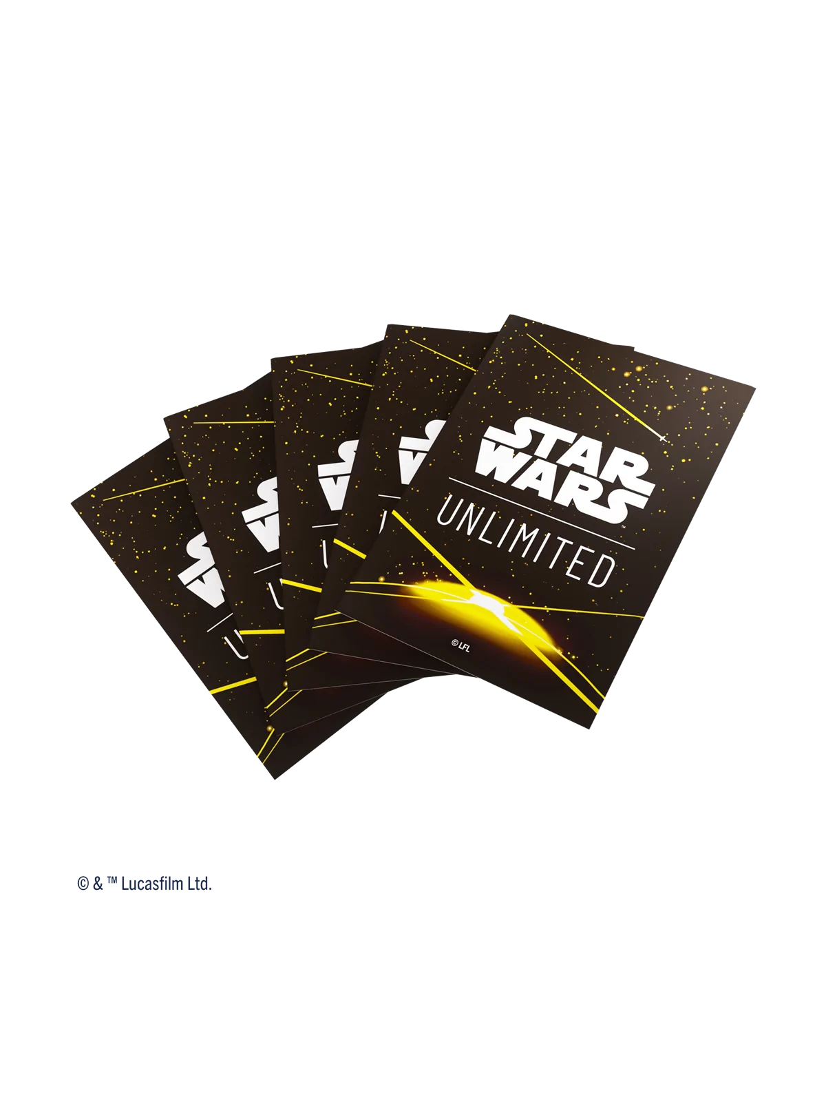 Comprar Star Wars Unlimited Art Sleeves Card Back Yellow barato al mej