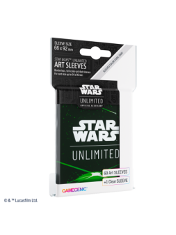 Star Wars Unlimited Art Sleeves Card Back Green de Gamegenic en Juegos de Tablero | La Cueva Roja