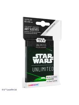 Compra Star Wars Unlimited Art Sleeves Card Back Green de Gamegenic al