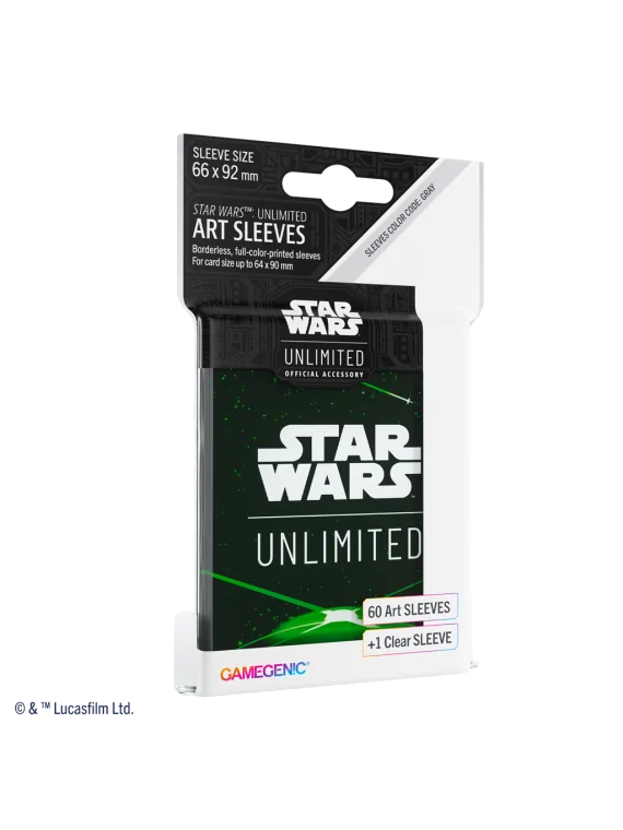 Compra Star Wars Unlimited Art Sleeves Card Back Green de Gamegenic al