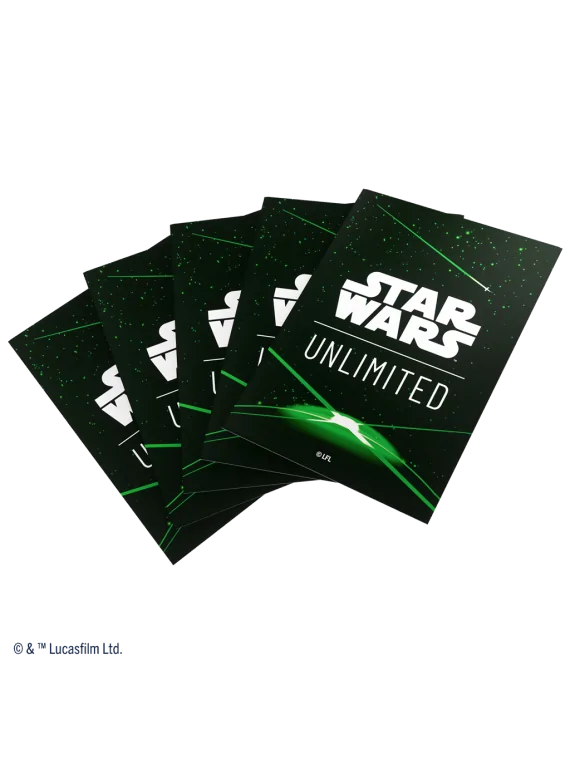 Compra Star Wars Unlimited Art Sleeves Card Back Green de Gamegenic al