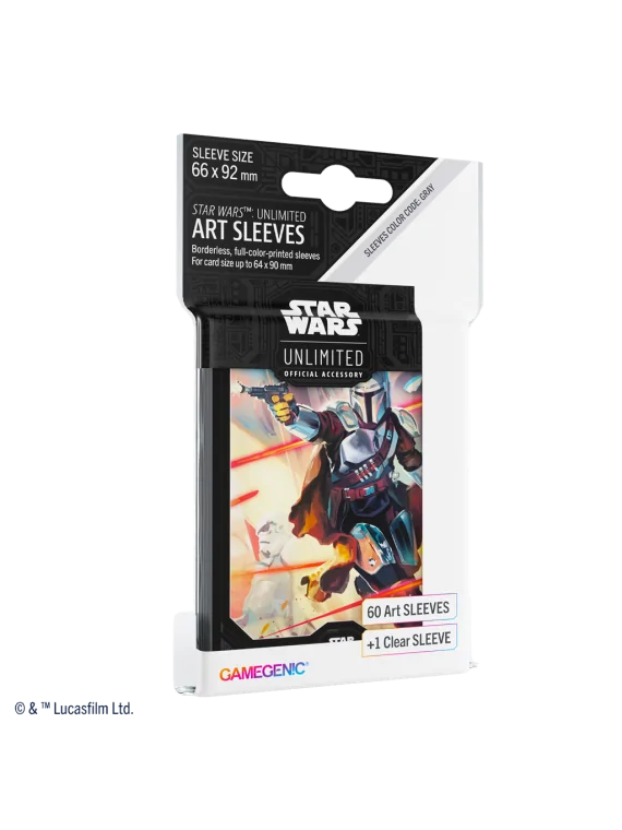 Compra Star Wars Unlimited Art Sleeves Mandalorian de Gamegenic al mej