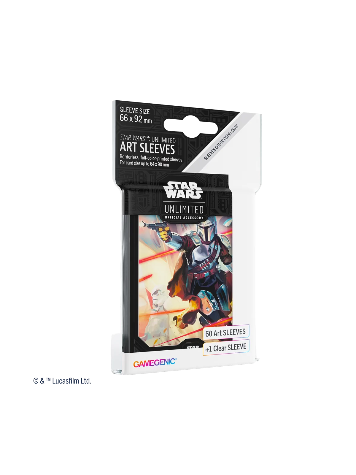 Compra Star Wars Unlimited Art Sleeves Mandalorian de Gamegenic al mej