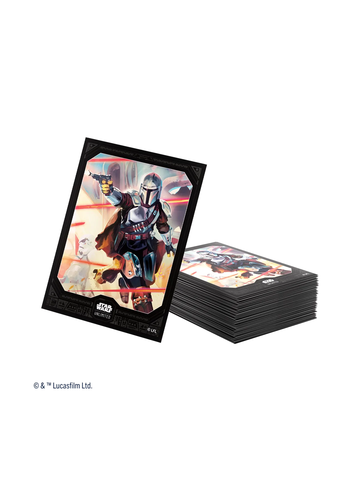 Compra Star Wars Unlimited Art Sleeves Mandalorian de Gamegenic al mej