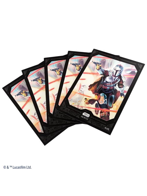 Compra Star Wars Unlimited Art Sleeves Mandalorian de Gamegenic al mej