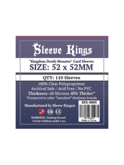 [8803] Sleeve Kings Mini Euro Card Sleeves (45x68mm) - Sleeve Kings