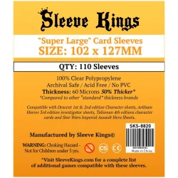 Compra [8820] Sleeve Kings Super Large Sleeves (102x127mm) de Sleeve K