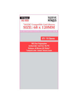 [8813] Sleeve Kings Magnum Lost Cities Card Sleeves (70x110mm) - Sleeve Kings
