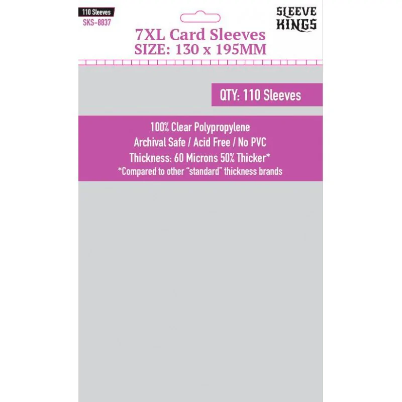 Comprar [8837] Sleeve Kings 7XL Sleeves (130x195mm) barato al mejor pr