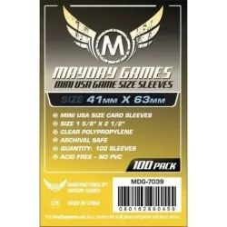 Compra [7039] Mayday Games Mini USA Game Size Sleeves (Pack of 100) (4