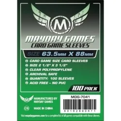 Compra [7041] Mayday Games Card Game Sleeves Green (Pack of 100) (63.5
