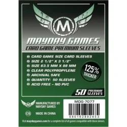 Compra [7077] Mayday Games Premium Card Game Sleeves Dark Green (Pack 