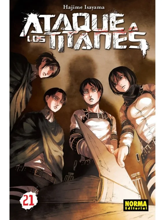 Compra Ataque a los Titanes 21 de Norma Editorial al mejor precio (7,6