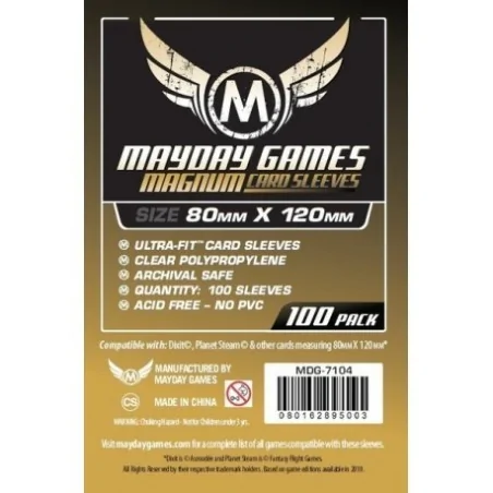 Comprar [7104] Mayday Games Magnum Gold Sleeves Dixit (Pack of 100) (8