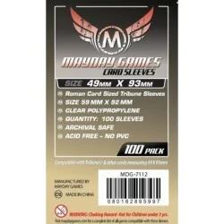 Compra [7112] Mayday Games Roman Card Sized Tribune Sleeves (Pack of 1