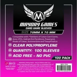Compra [7124] Mayday Games Small Square Card Sleeves (Pack of 100) (70