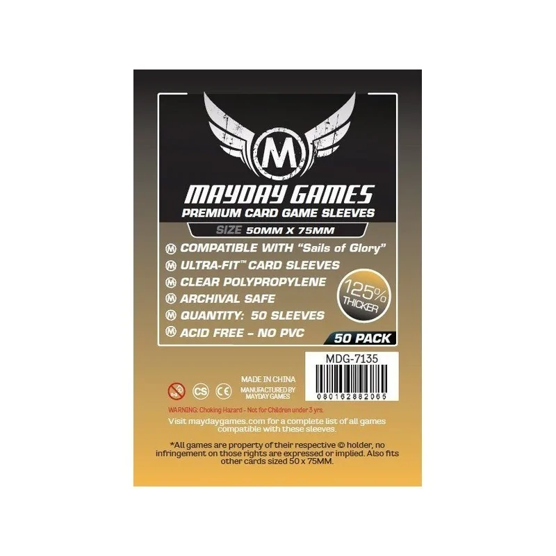 Comprar [7135] Mayday Games Premium Custom Card Sleeves Sails of Glory