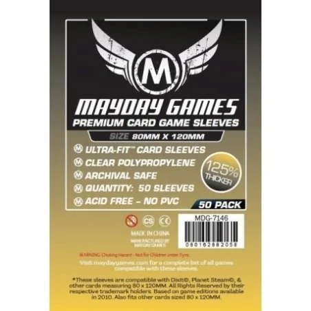 Comprar [7146] Mayday Games Premium Magnum Gold Sleeves Dixit (Pack of