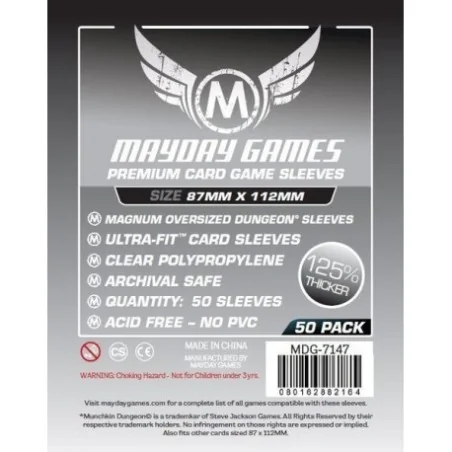 Comprar [7147] Mayday Games Premium Magnum Oversized Dungeon Sleeves (