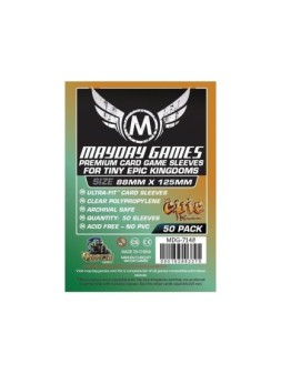 [7039] Mayday Games Mini USA Game Size Sleeves (Pack of 100) (41x63mm) - Mayday