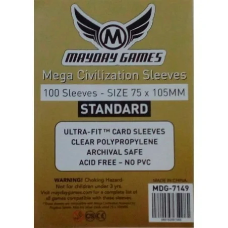 Comprar [7149] Mayday Games Standard Mega Civilization Sleeves (Pack o