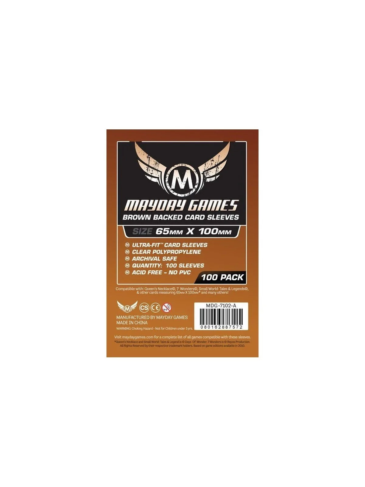Comprar [7102A] Mayday Games Magnum Ultra-Fit 7 Wonders Brown Backed (