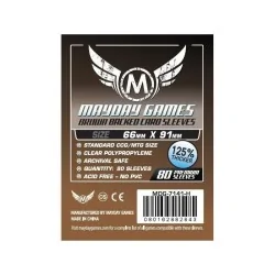 Compra [7141H] Mayday Games Card Game Sleeves Brown Backed (Pack of 80