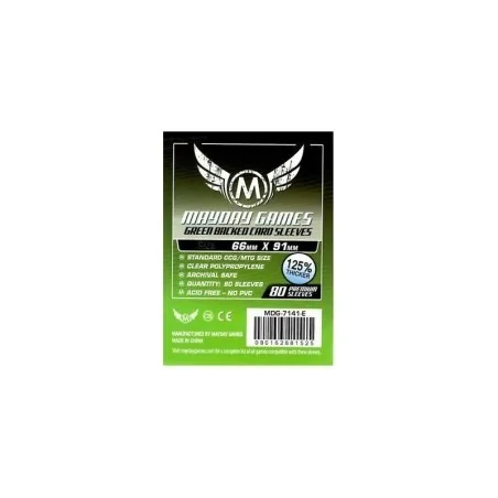 Comprar [7141E] Mayday Games Card Game Sleeves Green Backed (Pack of 8