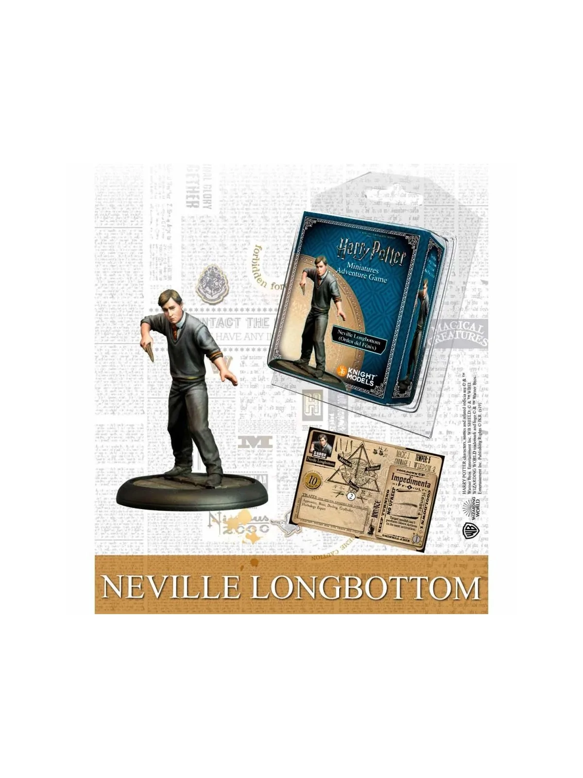 Comprar Harry Potter Miniatures Adventure Game: Neville Longbottom bar