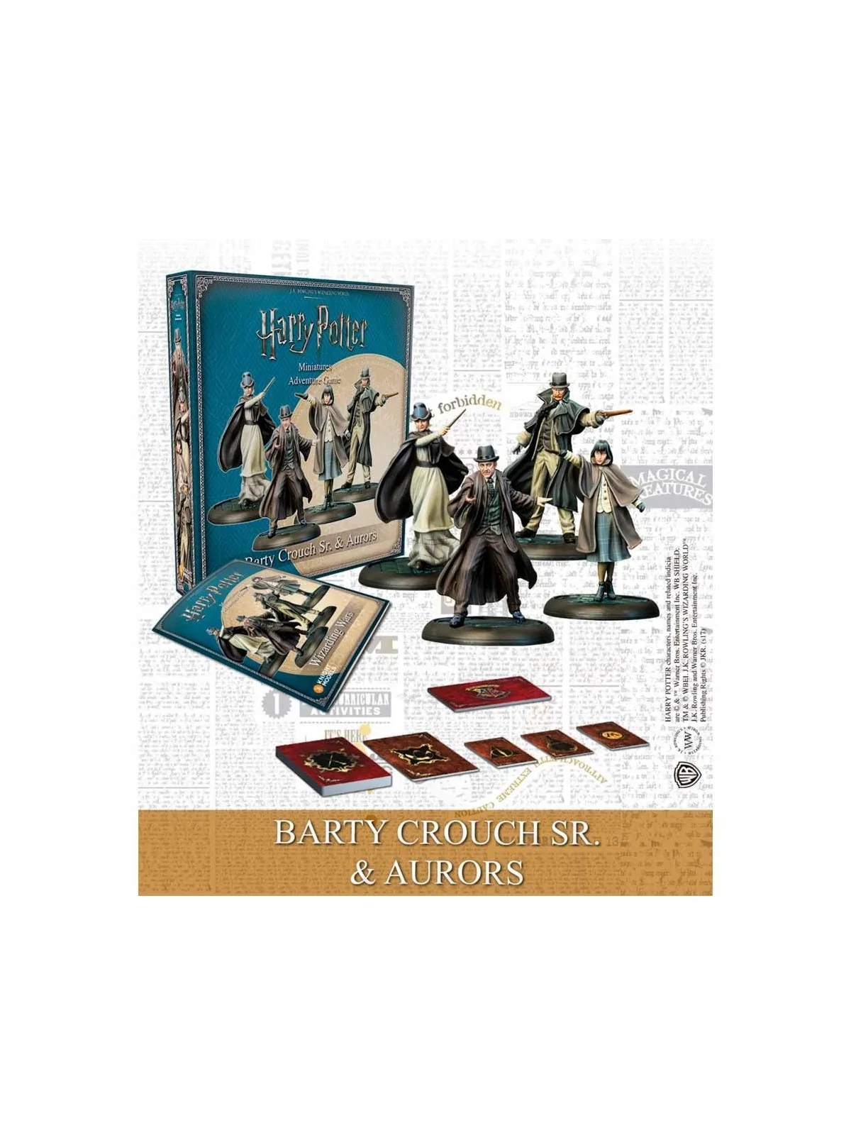Comprar Harry Potter Miniatures Adventure Game: Barty Crouch Sr. y Aur