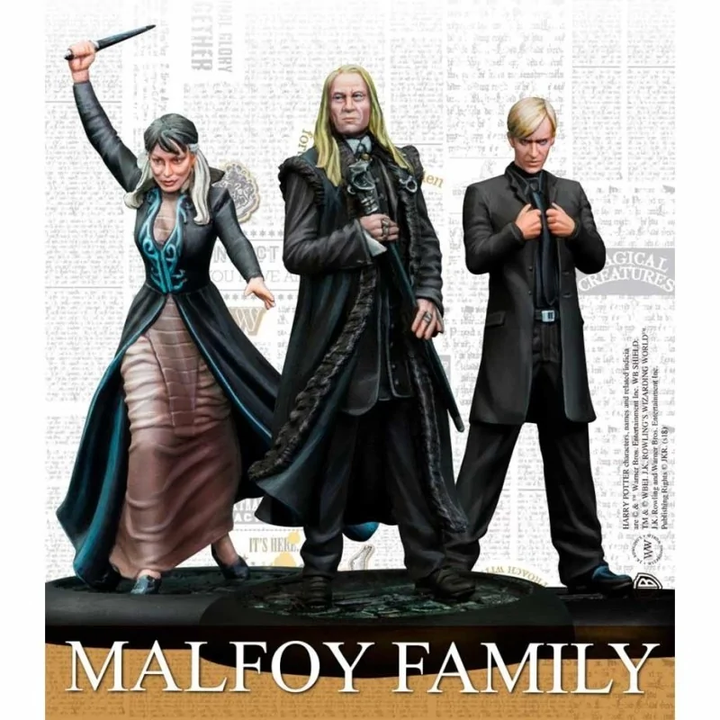 Comprar Harry Potter Miniatures Adventure Game: Malfoy Family barato a