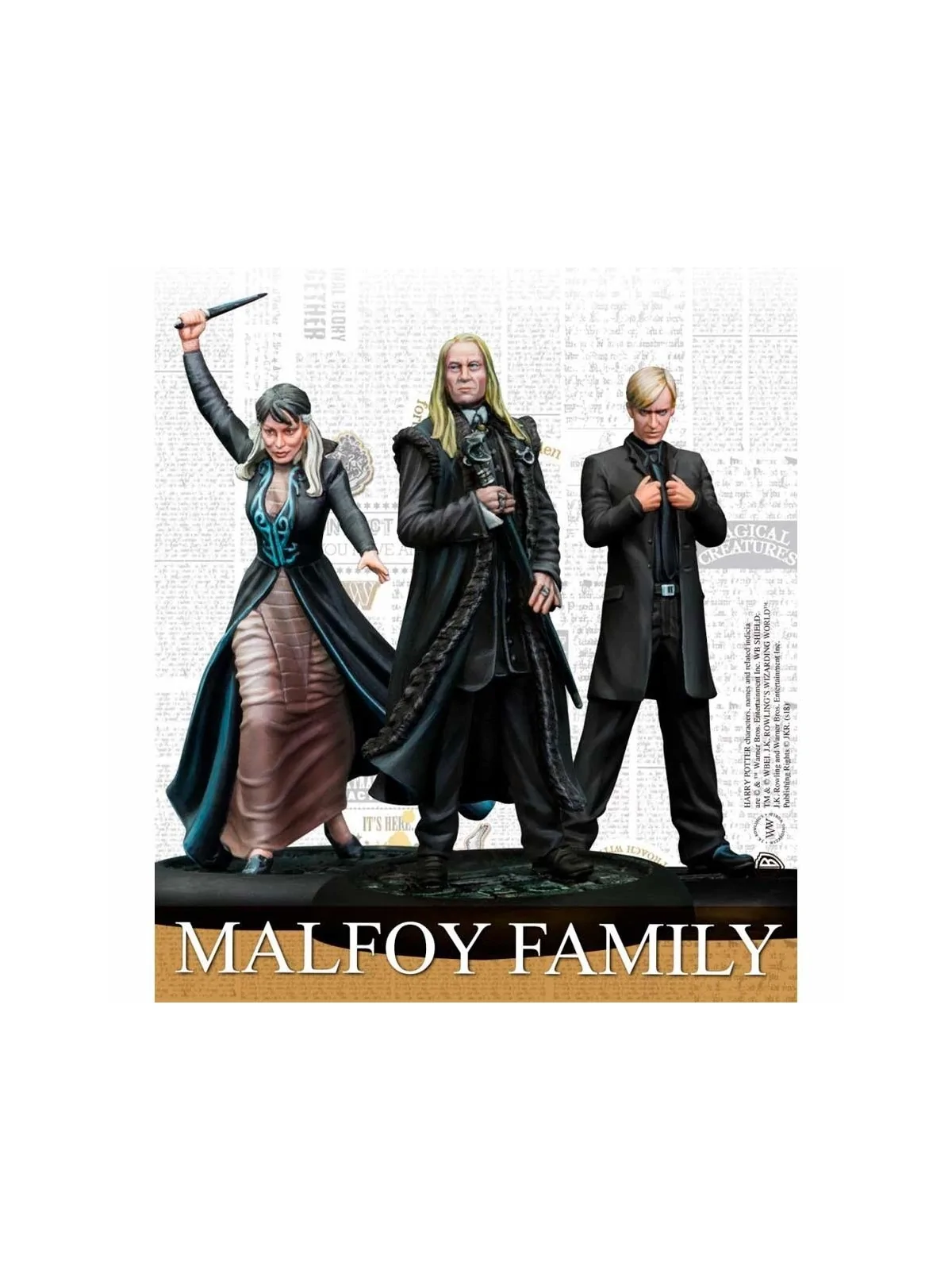 Comprar Harry Potter Miniatures Adventure Game: Malfoy Family barato a