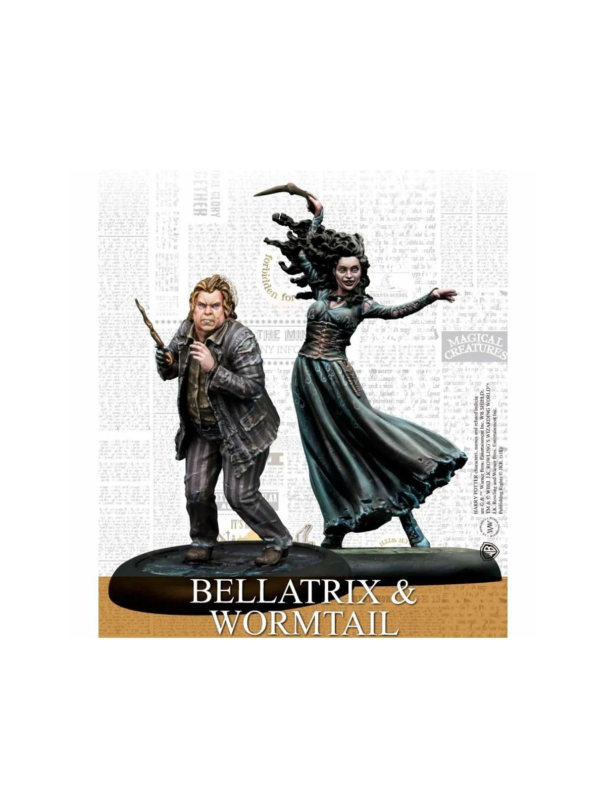 Comprar Harry Potter Miniatures Adventure Game: Bellatrix & Wormtail b