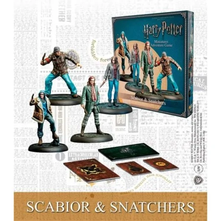 Comprar Harry Potter Miniatures Adventure Game: Scabior & Carroñeros b