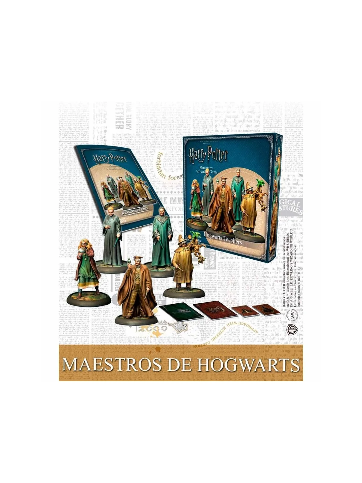 Comprar Harry Potter Miniatures Adventure Game: Maestros de Hogwarts b