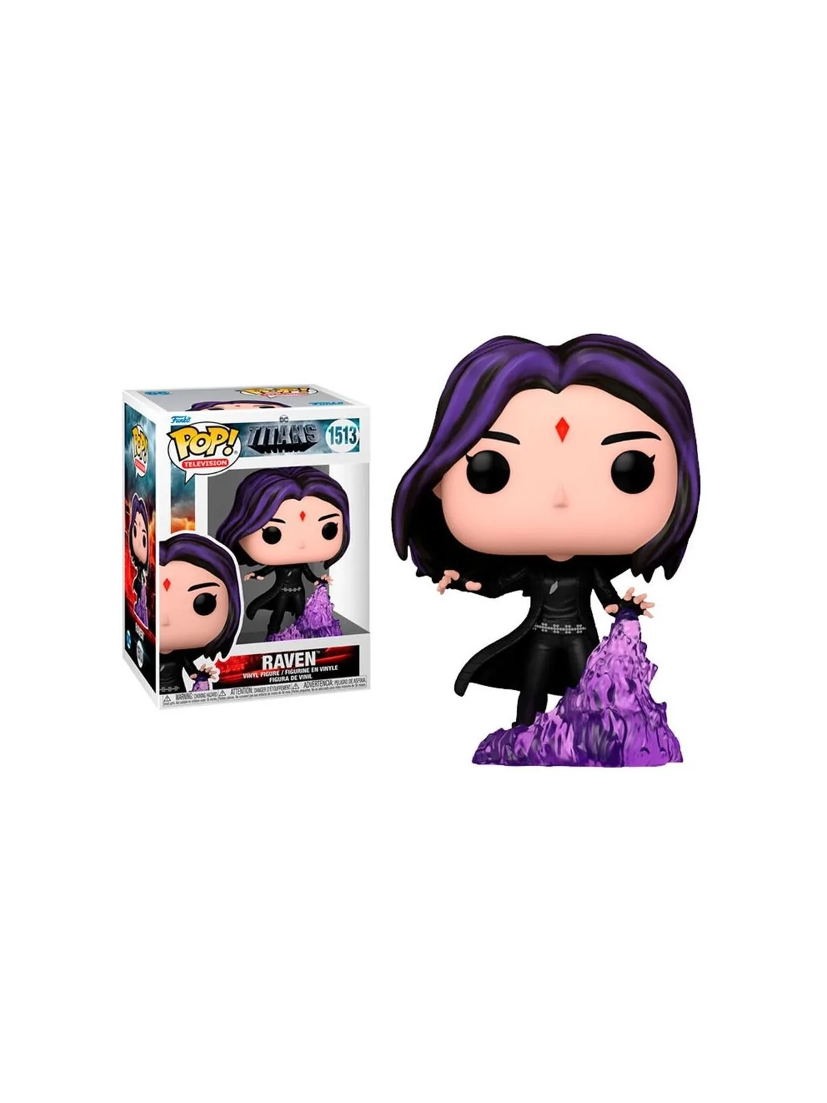 Comprar Funko POP! DC Titans: Raven (1513) barato al mejor precio 14,4