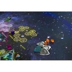 Compra Tapete de Neopreno 150x90cm - Galaxia de Maldito Games al mejor