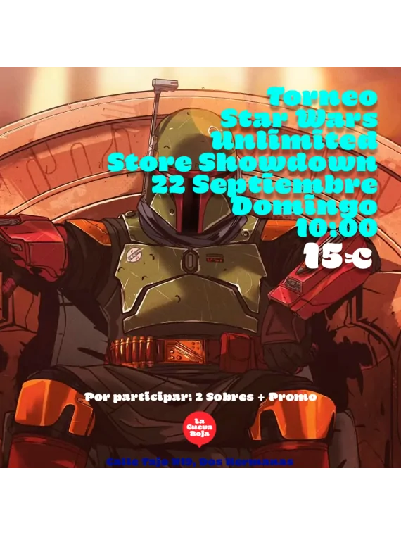 Comprar Torneo Star Wars Unlimited Store Showdown - 22 Septiembre bara