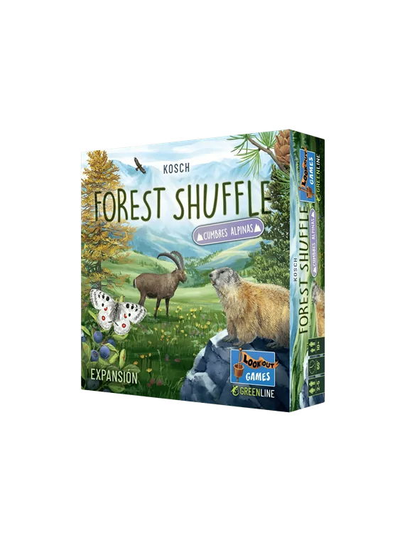 Compra Forest Shuffle Cumbres Alpinas de Lookout Games al mejor precio