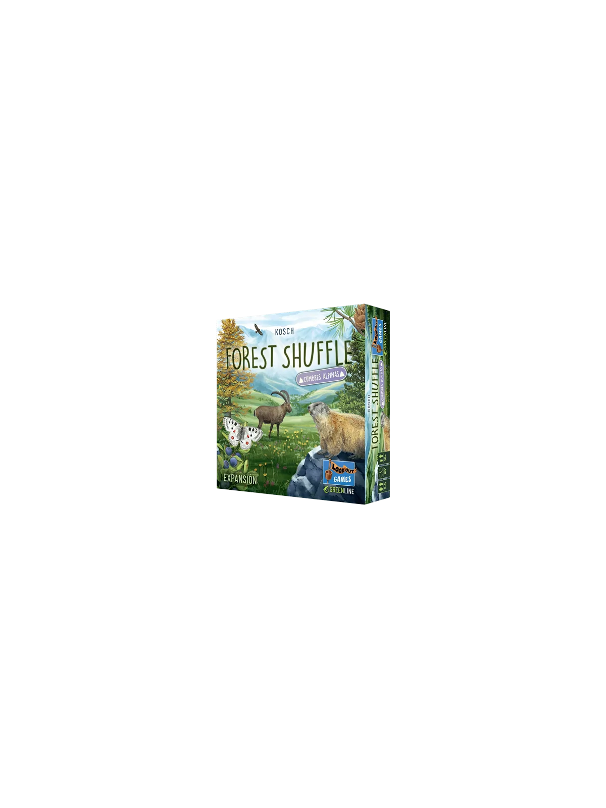 Compra Forest Shuffle Cumbres Alpinas de Lookout Games al mejor precio