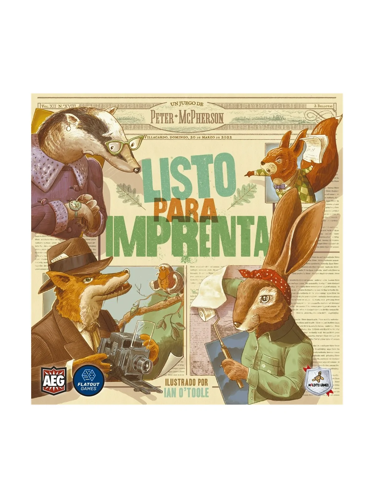 Compra Listo para Imprenta de Maldito Games al mejor precio (35,00 €)