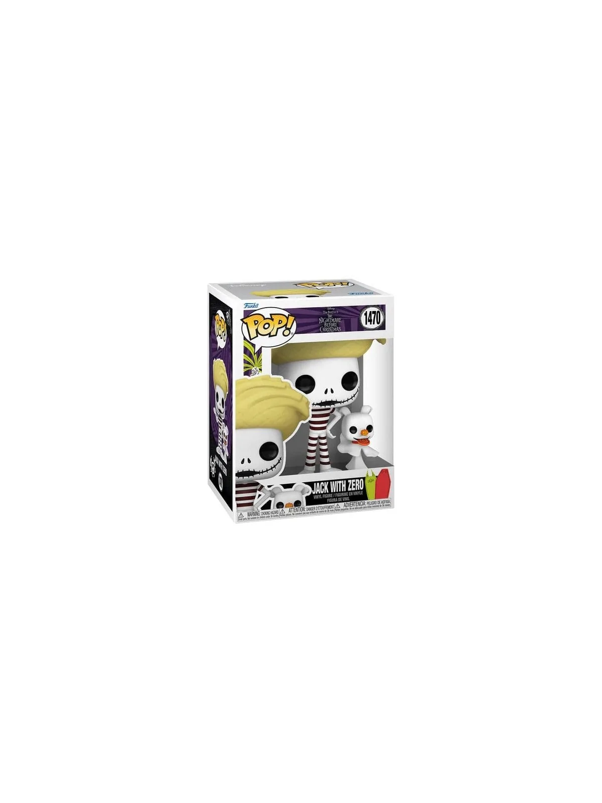 Comprar Funko POP! Pesadilla antes de Navidad: Jack with Zero (1470) b