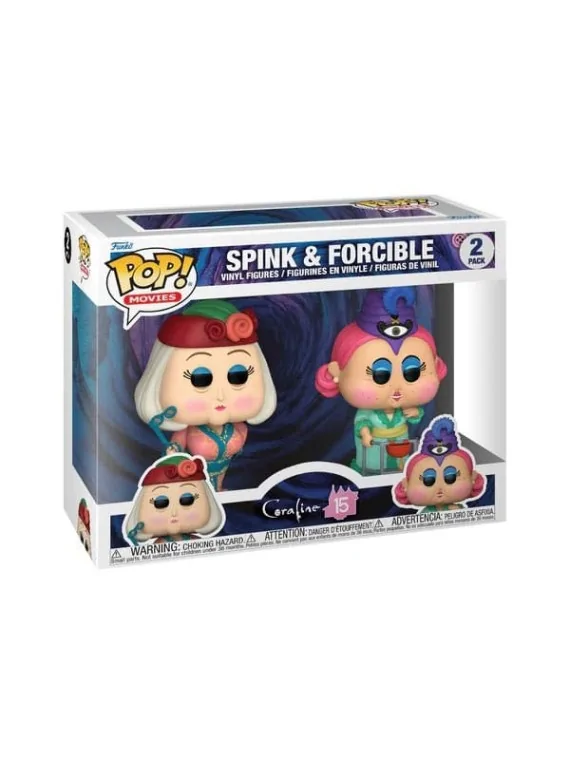 Comprar Pack 2 Funko POP! Coraline: Spink & Forcible barato al mejor p