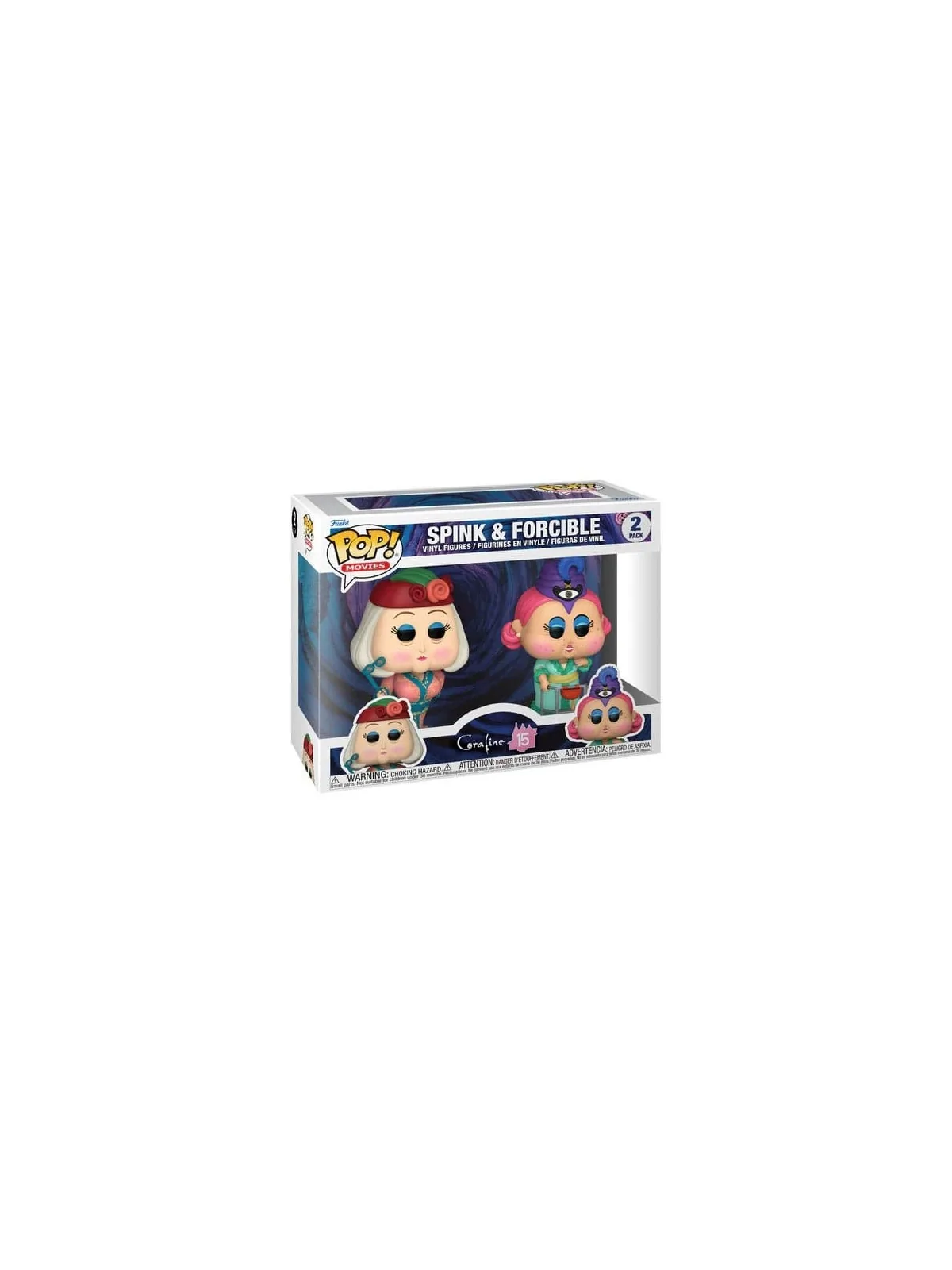 Comprar Pack 2 Funko POP! Coraline: Spink & Forcible barato al mejor p