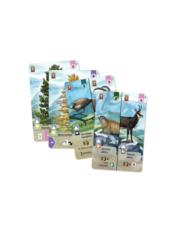 Compra Forest Shuffle: Cumbres Alpinas de Lookout Games al mejor preci