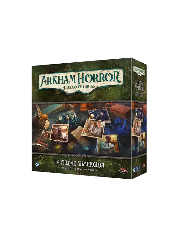 Comprar Arkham Horror LCG: La Ciudad Sumergida Exp. Investigadores [PR