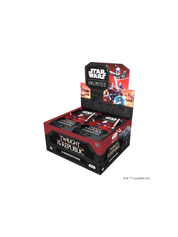 Comprar Star Wars Unlimited: El Ocaso de la República Case Booster Box