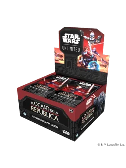 Compra Star Wars UnliBox de 24 sobres de Asmodee al mejor precio (110,